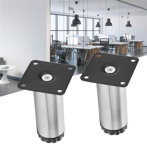 adjustable stainless steel legs for cabinets|stainless steel adjustable countertop legs.